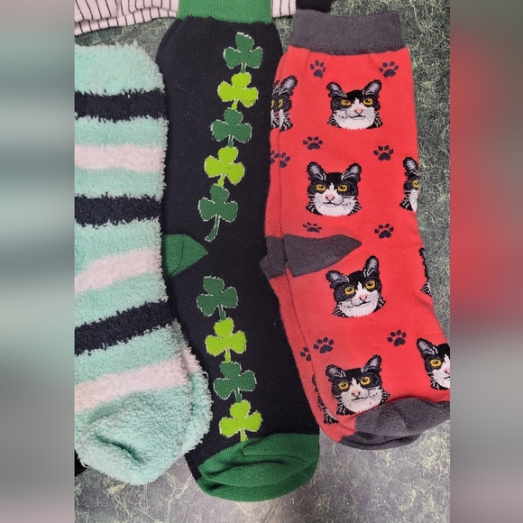 Colorful Patterned Socks Set - Picture 2 of 5